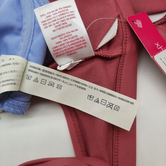 Bikini Tops Lot Of Two Junior's Medium Hollister Xhileration Adjustable Swim - Picture 5 of 7